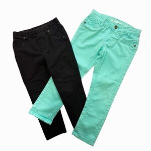 Sonoma / Garanimals Jeggings in Aqua and Black